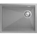 Кухонная мойка RIVELATO LINO 554-R grigio metallizz