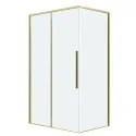 Душевое ограждение GROSSMAN 100.K33.01.110.32.00-200.K33.01.90.32.00 золото сатин