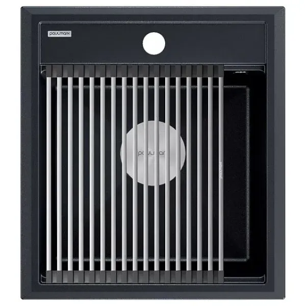 Кухонная мойка PAULMARK Stepia-450 PM114651-BLM