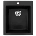 Кухонная мойка ULGRAN U-404-308 черный