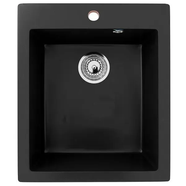 Кухонная мойка ULGRAN U-404-308 черный