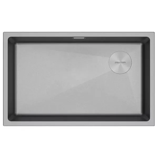 Кухонная мойка PAULMARK LUMI-SKEW LU74SK-GRM