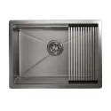 Кухонная мойка GRANULA KS-6045U сталь/сатин