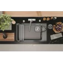 Кухонная мойка GRANULA 7309RU алюминиум