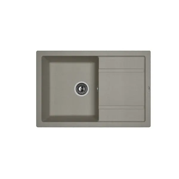 Кухонная мойка FLORENTINA Липси 760 серый шелк (20.160.D0760.307)