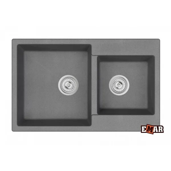 Кухонная мойка EMAR EMQ-2800.Q антрацит