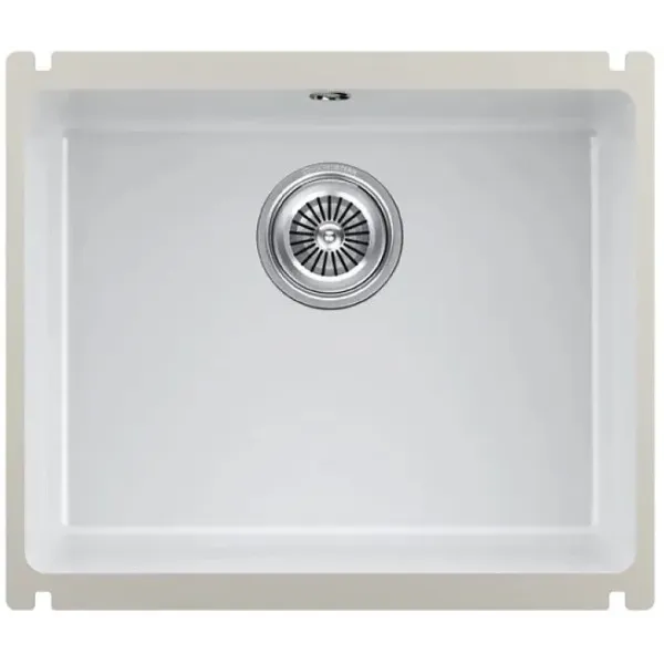 Кухонная мойка KUCHENSTERN SUBKERAM 60 кристальный белый