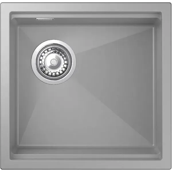Кухонная мойка RIVELATO LINO 454-L grigio metallizz