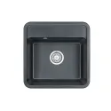 Кухонная мойка GRANULA ST-5001 графит