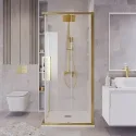 Душевое ограждение GROSSMAN 300.K33.02.9090.32.00 золото сатин