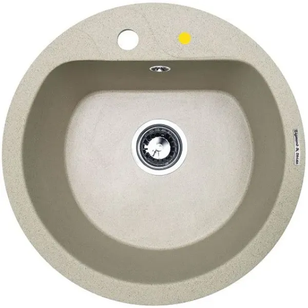 Кухонная мойка ZIGMUND & SHTAIN kreis 505f(речной песок)