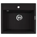 Кухонная мойка LAVA q.2 (basalt чёрный)
