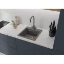 Кухонная мойка GRANFEST URBAN 245 темно-серый