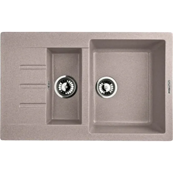Кухонная мойка LAVA d.2 (dune светлый беж)
