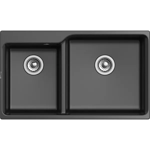 Кухонная мойка RIVELATO AXEL 90D antracite