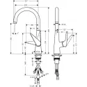 Смеситель HANSGROHE Talis M51 72812000 хром