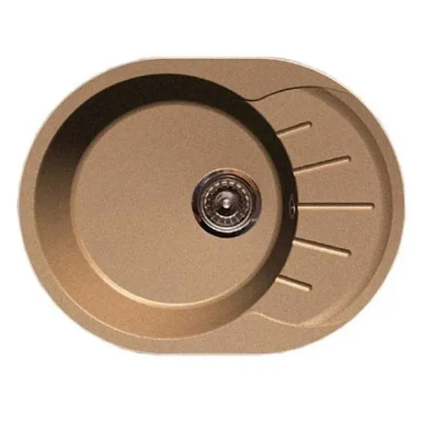 Кухонная мойка GRANFEST QUARZ GF-Z 58 терракот