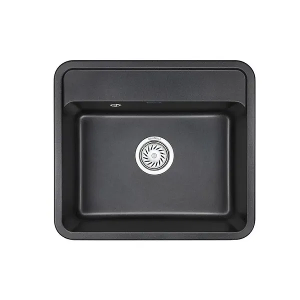 Кухонная мойка GRANULA ST-5601 чёрный