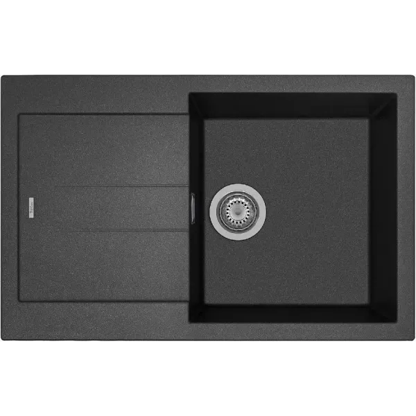 Кухонная мойка RIVELATO LUMO 7850 Nero opaco