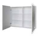 Шкаф-зеркало GROSSMAN АДЕЛЬ 100 см с LED подсветкой 2010004