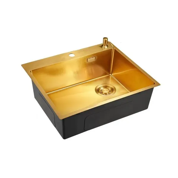 Кухонная мойка EMAR EMB-560(TOP) PVD Golden