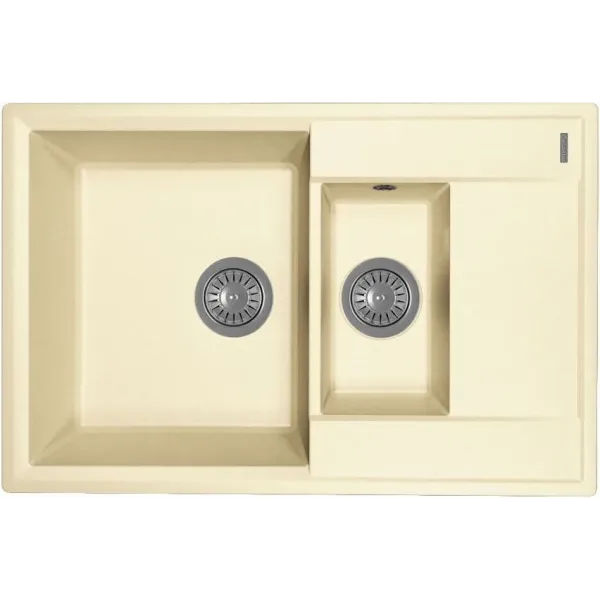 Кухонная мойка FLORTEK Консул 760 шампань (23.020.C0760.202)
