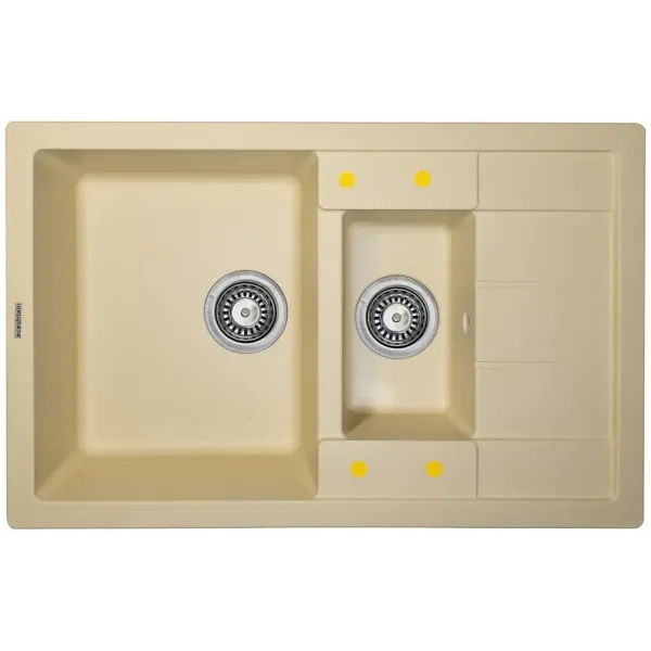 Кухонная мойка ZIGMUND & SHTAIN Rechteck 781.5 шампань