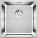 Кухонная мойка BLANCO SOLIS 400-IF нерж.сталь полированная с отв. арм. InFino (526118)