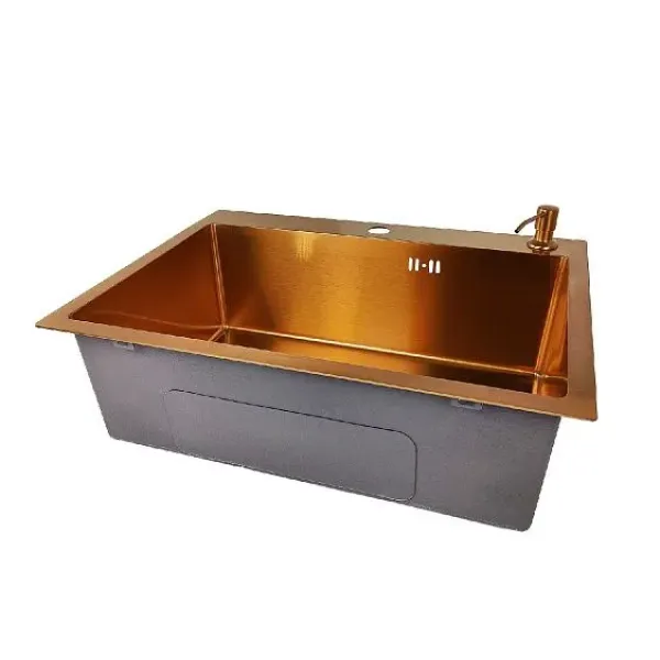 Кухонная мойка EMAR EMB-119 PVD Nano Coppery