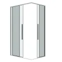 Душевое ограждение GROSSMAN 1/2.K33.01.11.10.00-1/2.K33.01.70.10.00 хром