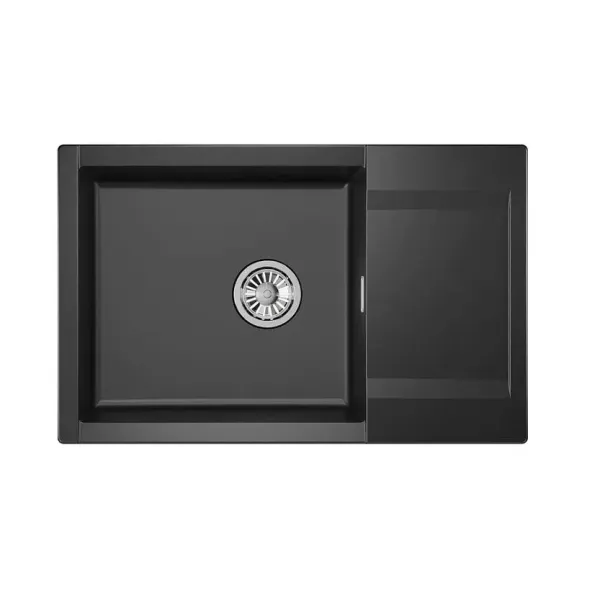 Кухонная мойка GRANULA ES-7807 шварц