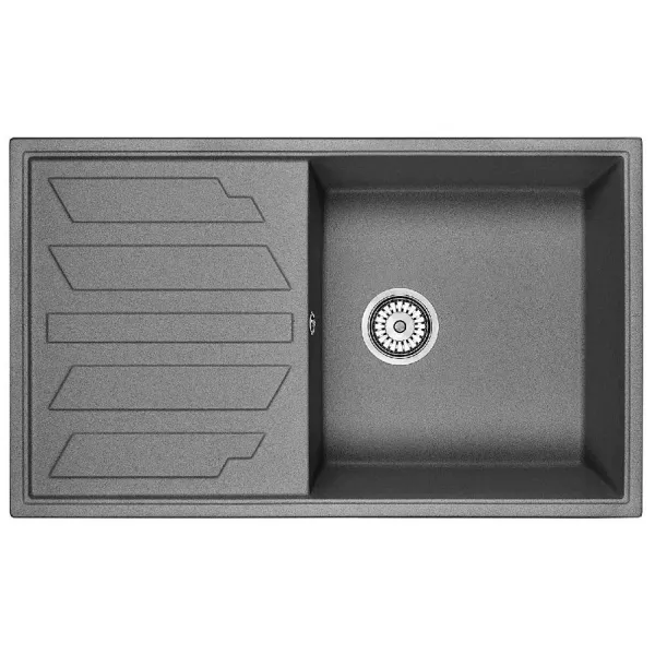 Кухонная мойка GRANULA GR-8601 графит