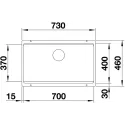Кухонная мойка BLANCO ETAGON 700-U кофе (арт.525176)