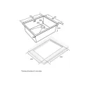 Кухонная мойка PAULMARK NEXT-SKEW 540 PM885444-GM-M