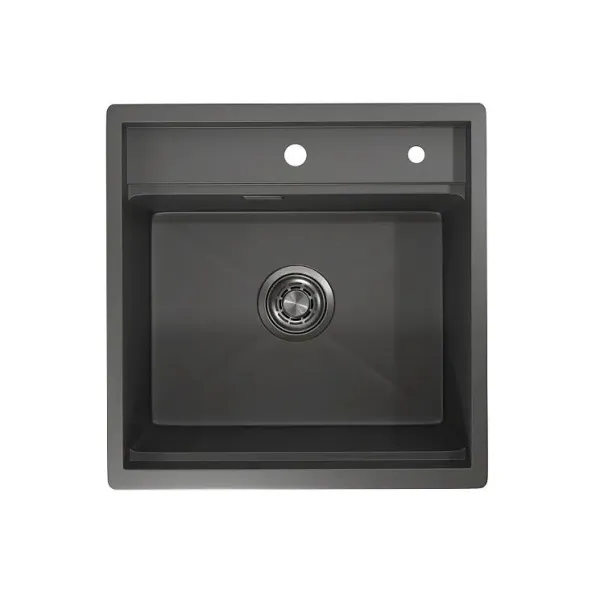 Кухонная мойка GRANULA KS-5051 графит/матовый