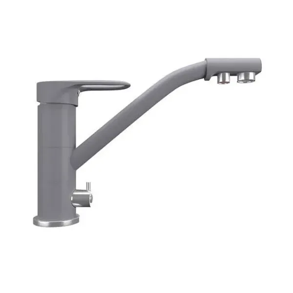 Смеситель MAUNFELD MFQT-10LGR светло-серый