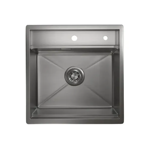 Кухонная мойка GRANULA KS-5051 сталь/сатин