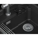 Кухонная мойка GRANULA 5807R черный