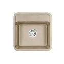 Кухонная мойка GRANULA ST-5001 бежевый