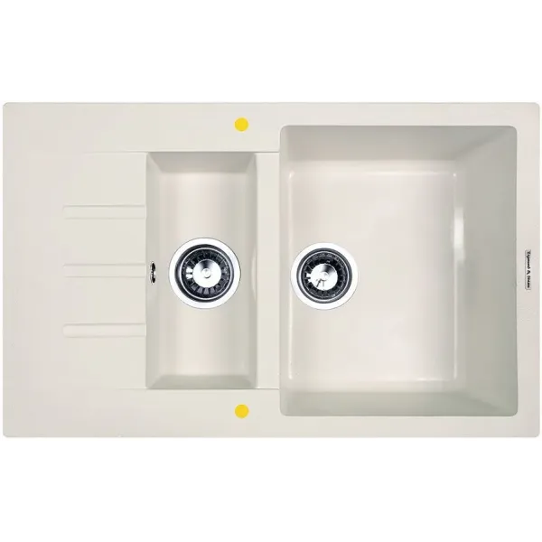 Кухонная мойка ZIGMUND & SHTAIN rechteck 775.2(индийская ваниль)