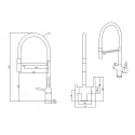 Смеситель OULIN OL-8024 Satin