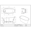 Ванна TIMO KIARA1700