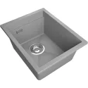 Кухонная мойка RIVELATO LINO 354 grigio metallizz