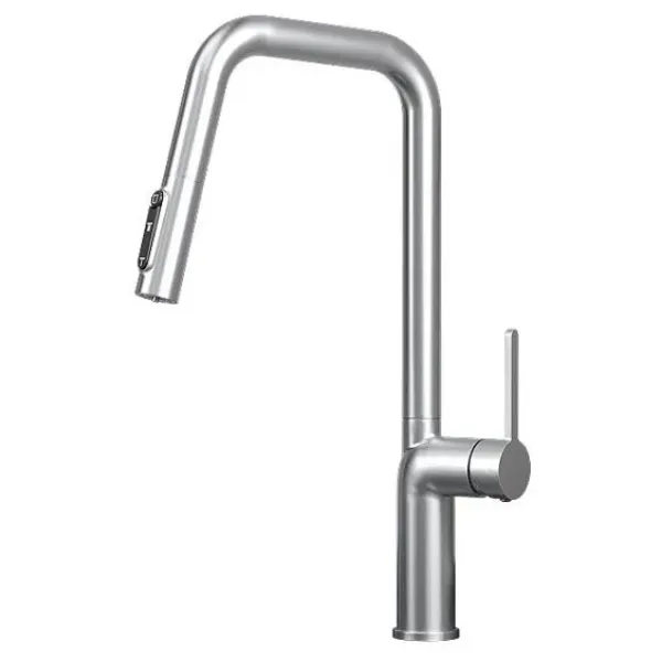 Смеситель GRANULA 9011 нержавеющая сталь