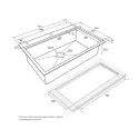 Кухонная мойка PAULMARK VAST-PRO PM707551-BS