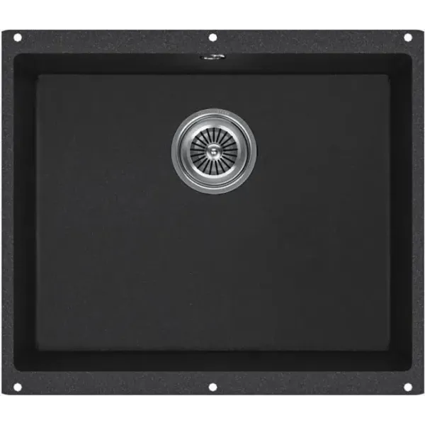 Кухонная мойка KUCHENSTERN UNDER 60 антрацит