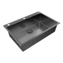 Кухонная мойка PAULMARK KRONER-EDGE PM777551-GM