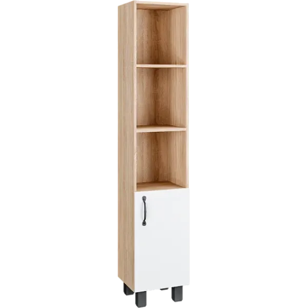 Пенал GROSSMAN ФЛАЙ 30 см см дуб сонома/белый 303001