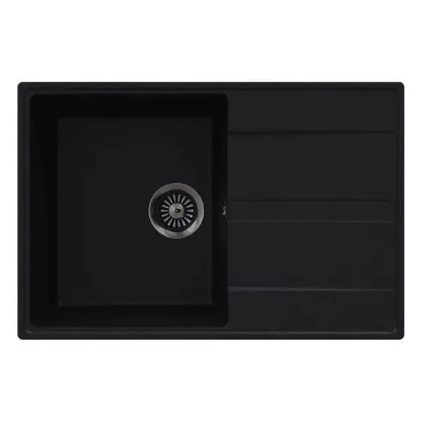 Кухонная мойка MAUNFELD Lacrima 750 MFQS-750B черный