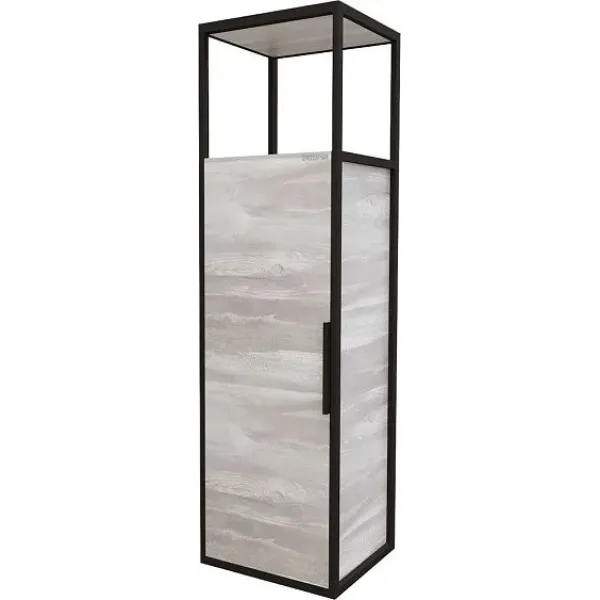 Пенал GROSSMAN ЛОФТ 40 см шанико/металл черный 304002